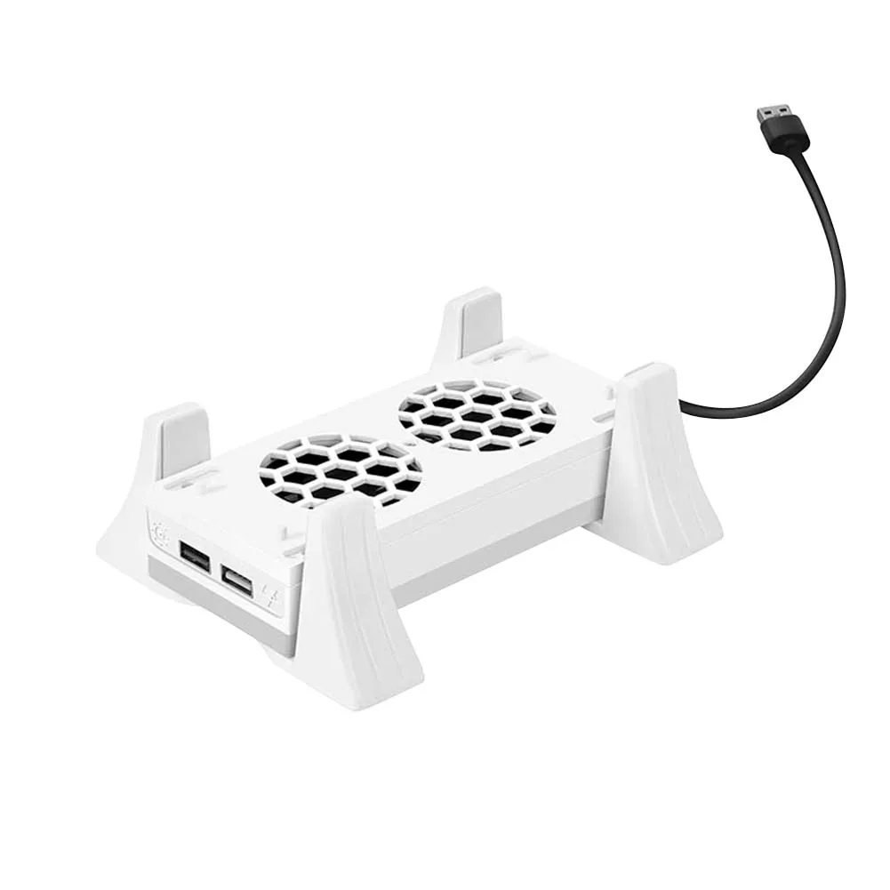 Cooling Fan Stand 3 Gear Adjustment Vertical Radiator Dock with Color Light Heat Dissipation Dock for Xbox Series S