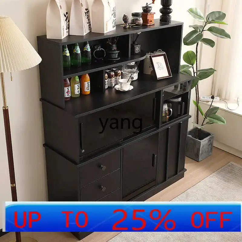 

Lhh home living room high-end smart dining side cabinet integrated office tea cabinet