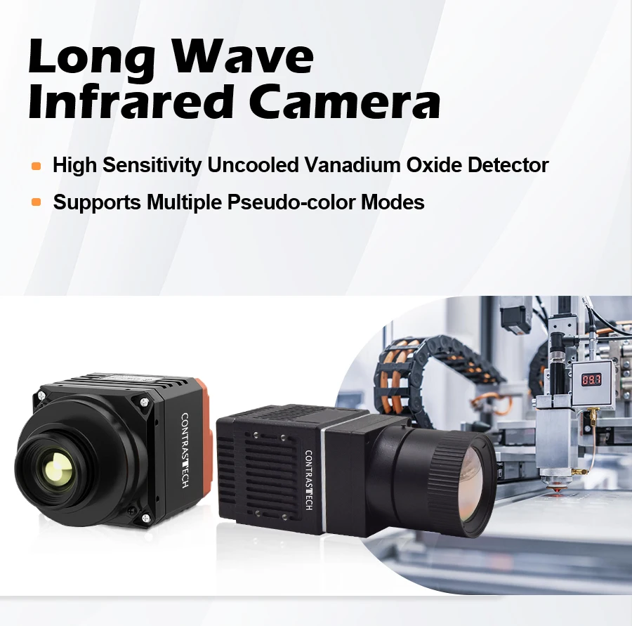 Long Wave Infrared LWIR Thermal Image Measurement Camera CMOS Sensor Box Style for Indoor Use