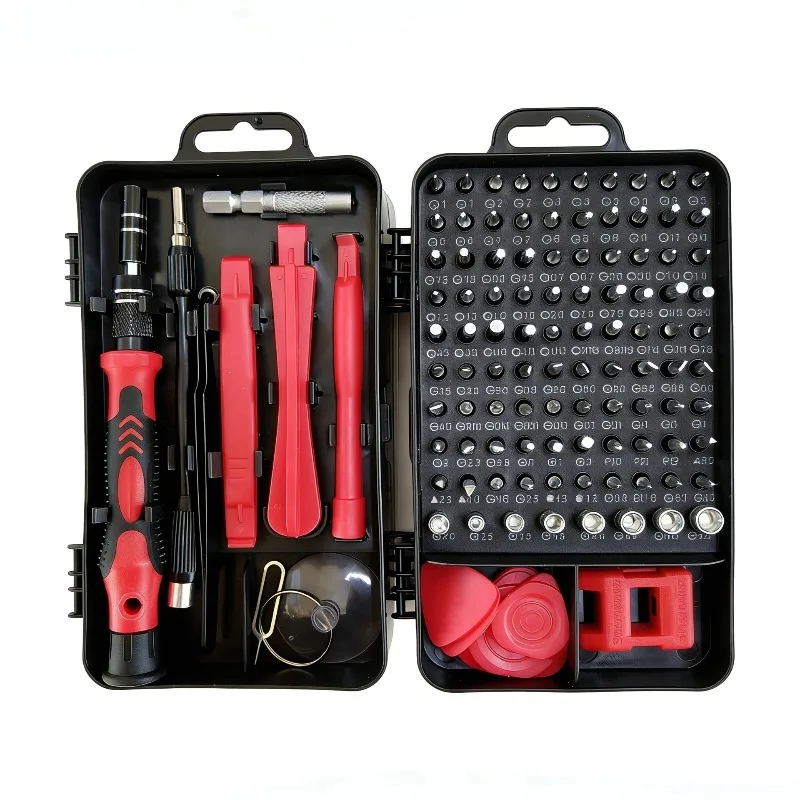 Screwdriver set 115-in-one tool Multifunctional precision screw batch Magnetic attraction