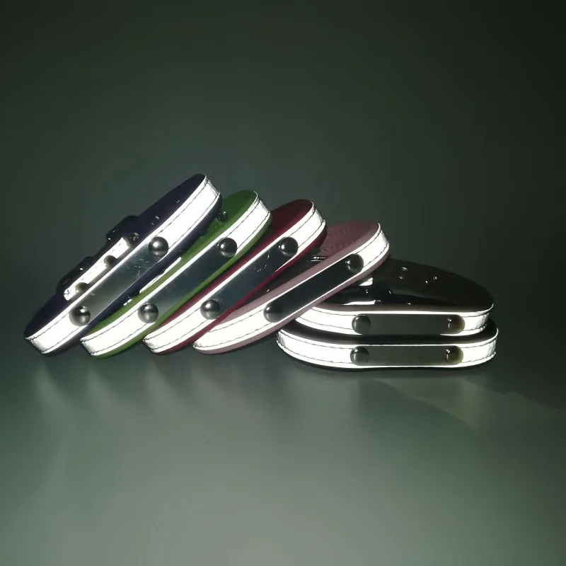 Graviertes Reflektierendes Hundehalsband, Individuelle Haustierhalsbänder, Katzen-ID-Anhänger für Kleine, Mittlere und Große Haustiere, Name, Telefonnummer, Ketten, Hundegeschenk – Detail 4