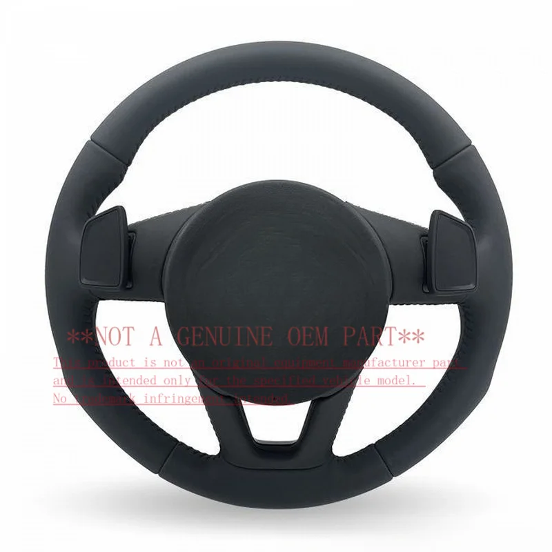 For Audi A3 A6 C7 S4 B9 S7 A5 B8.5 RS3 SQ5 Steering Wheel Horn Cover Flat Bottom Sport Horn Shell