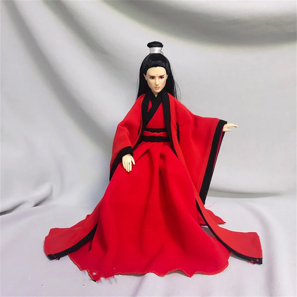 

Customize 1/6 Male Tradition DressChinese Ancient Classical Hanfu Robe Man Clothing for 12inch 30CM Action Figure OB27 Body