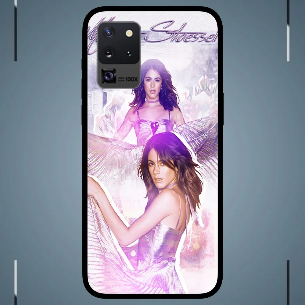 Singer Martina Stoessel Tini Phone Case For Samsung Galaxy S24 S23 S22 S21 S20 FE Note 20 Ultra 5G Black Phone Case