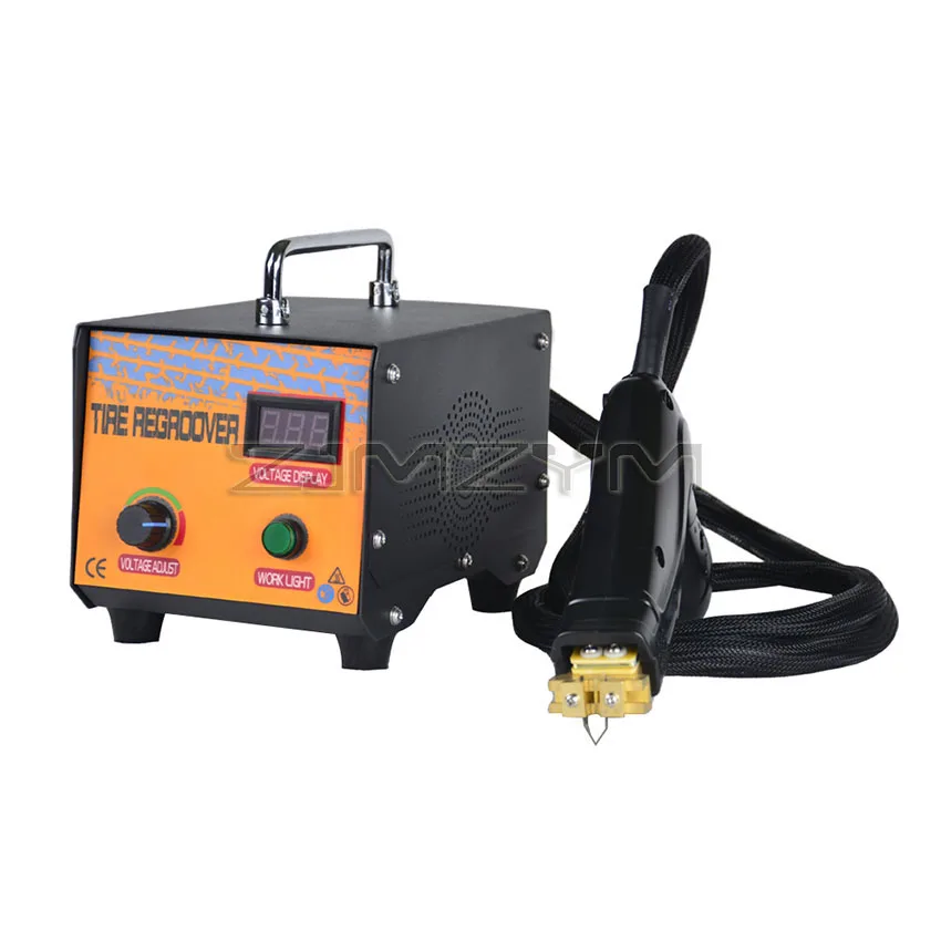 1KW Digital Tire Regroover Tire Rubber Engraving Machine Truck Car Rubber Tyres Grooving Electric Rubber Cutting power Machine