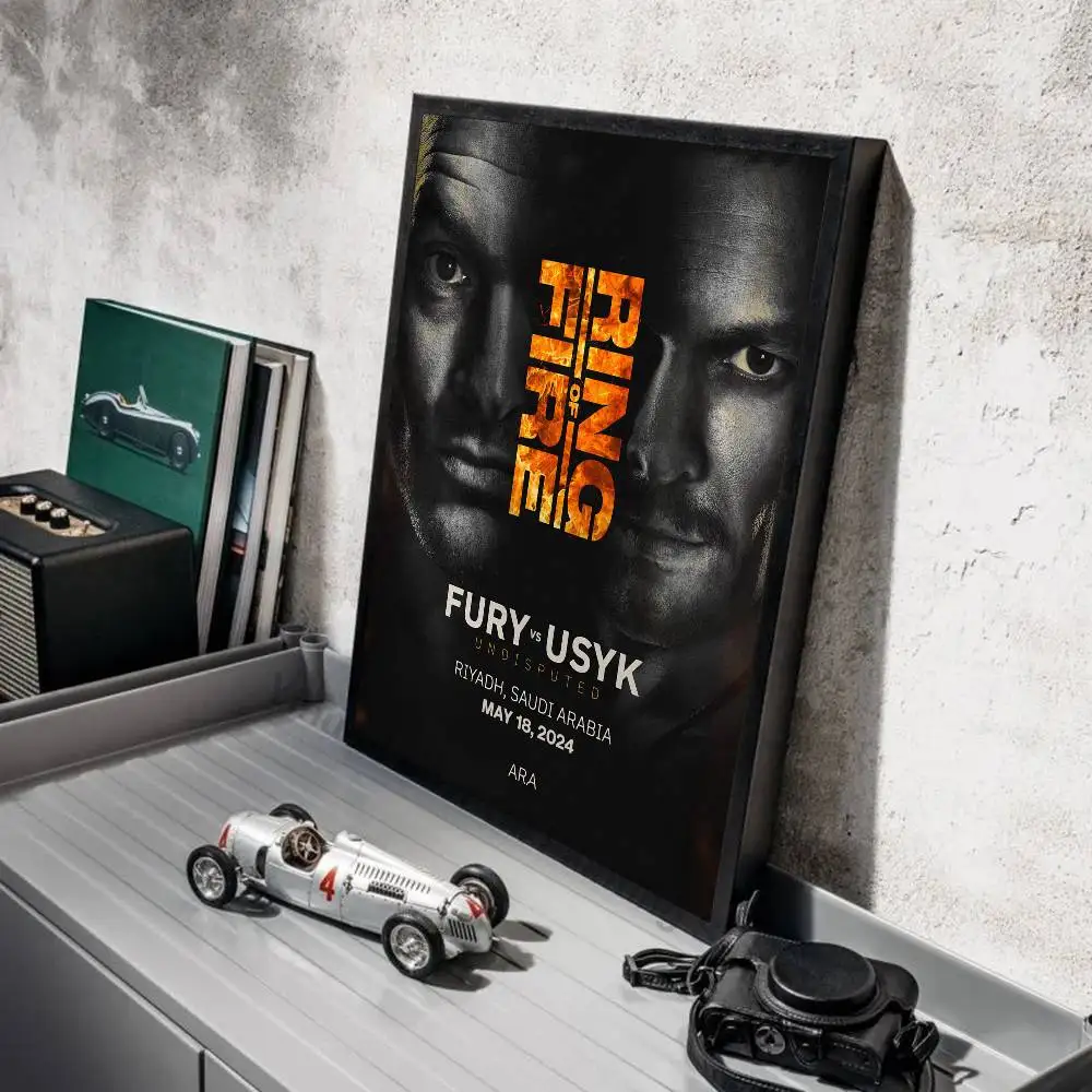 U-المتطرفة القتال بطولة UFC المشارك طباعة A5 A4 A3 A2 جدار ديكور فني لغرفة مكتب هدية لمحبي