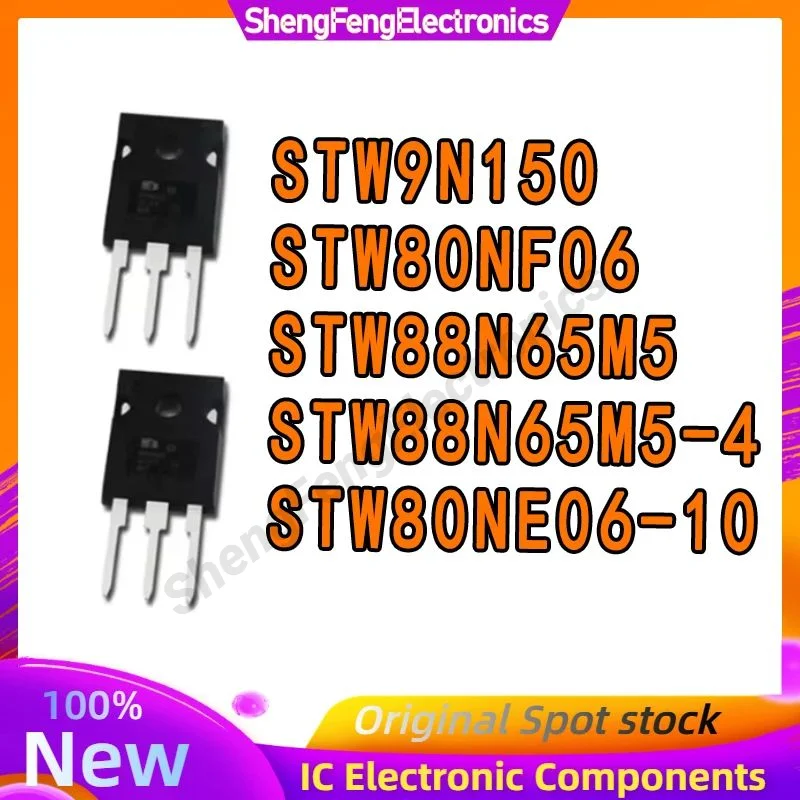 STW80NE06-10 STW80inverser 06 STW88N65M5-4 STW88N65M5 STW9N150 MOS TO247 100% nouvel original en stock