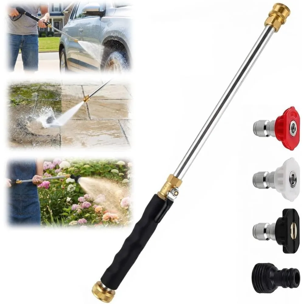 Jet Nozzle Power Washer for Garden Hoses