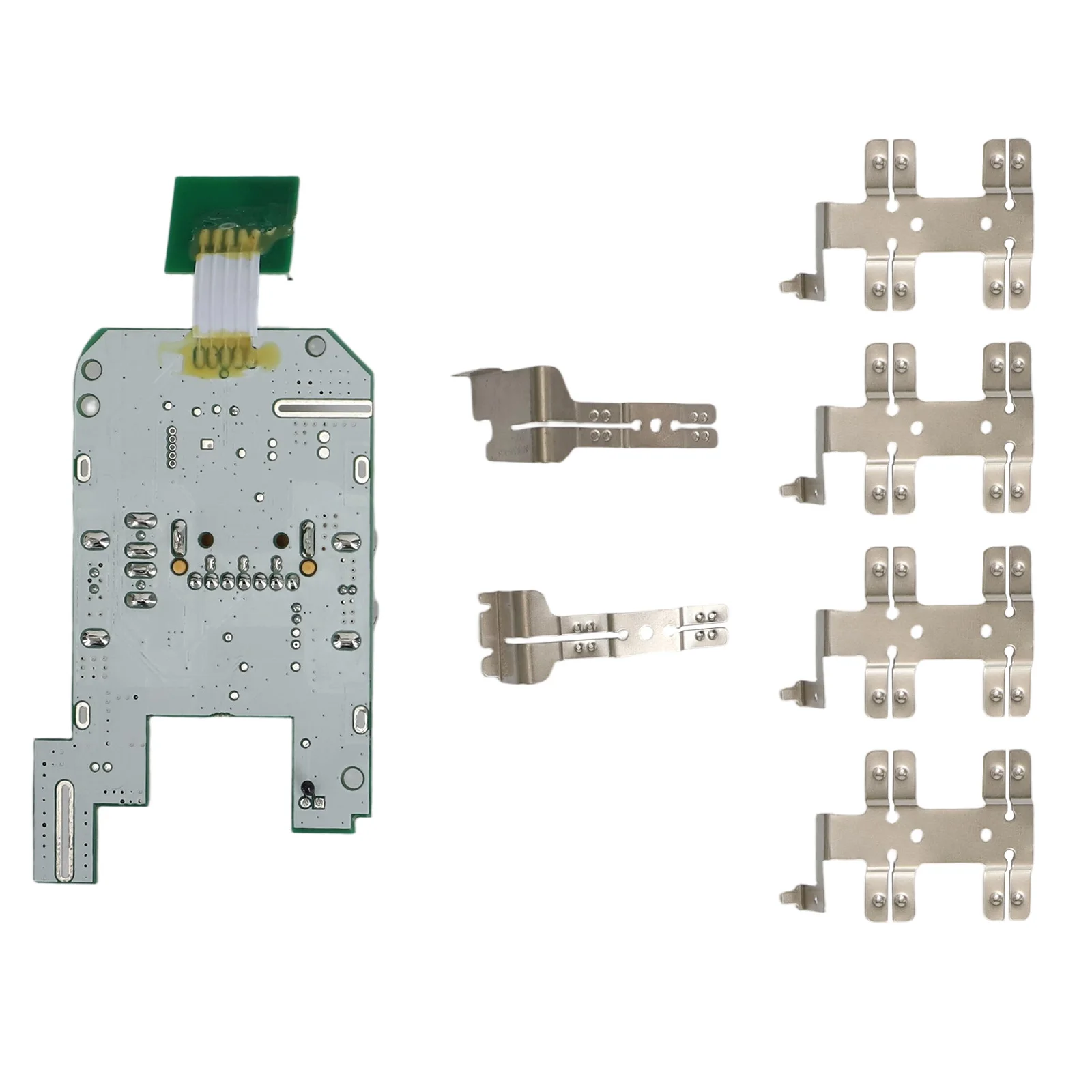 

As Show Charging Protection Circuit Board Board Circuit Short Circuit Protection 15A Discharge Rate Built-in Dual ICs For BL1830