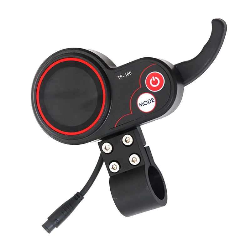 TF‑100 SEALUP Instrument Display Panel With USB Charging 5/6 Pin Communication Speedometer For KUGOOM4 Electric Scooter