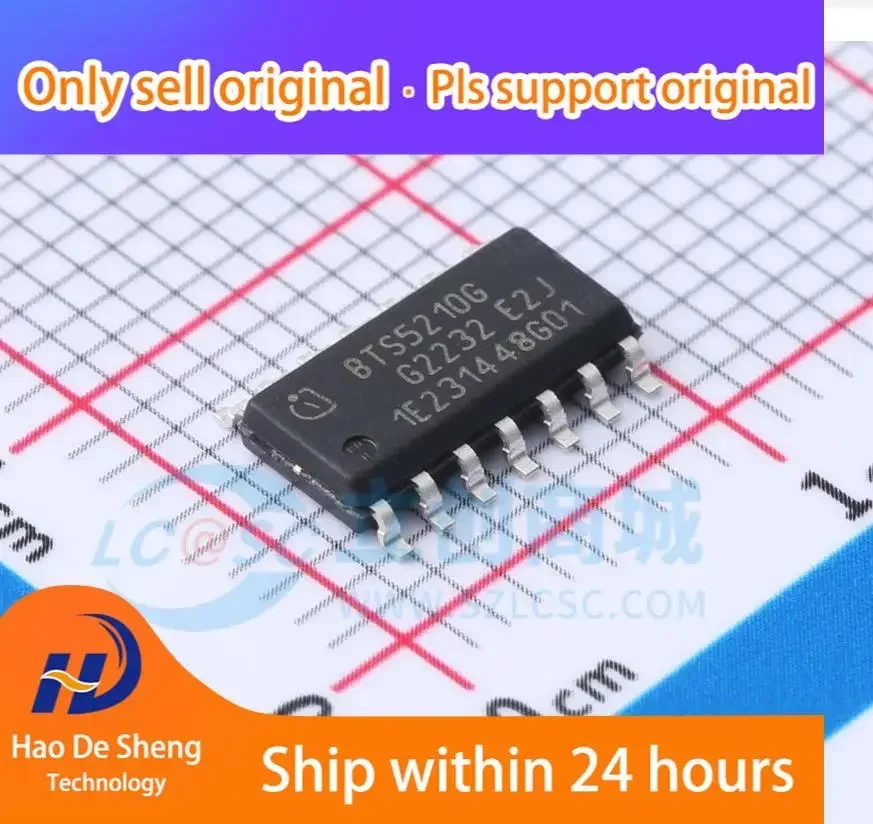 

10PCS/LOT BTS5210GXUMA1 DSO-14 New Original In Stock