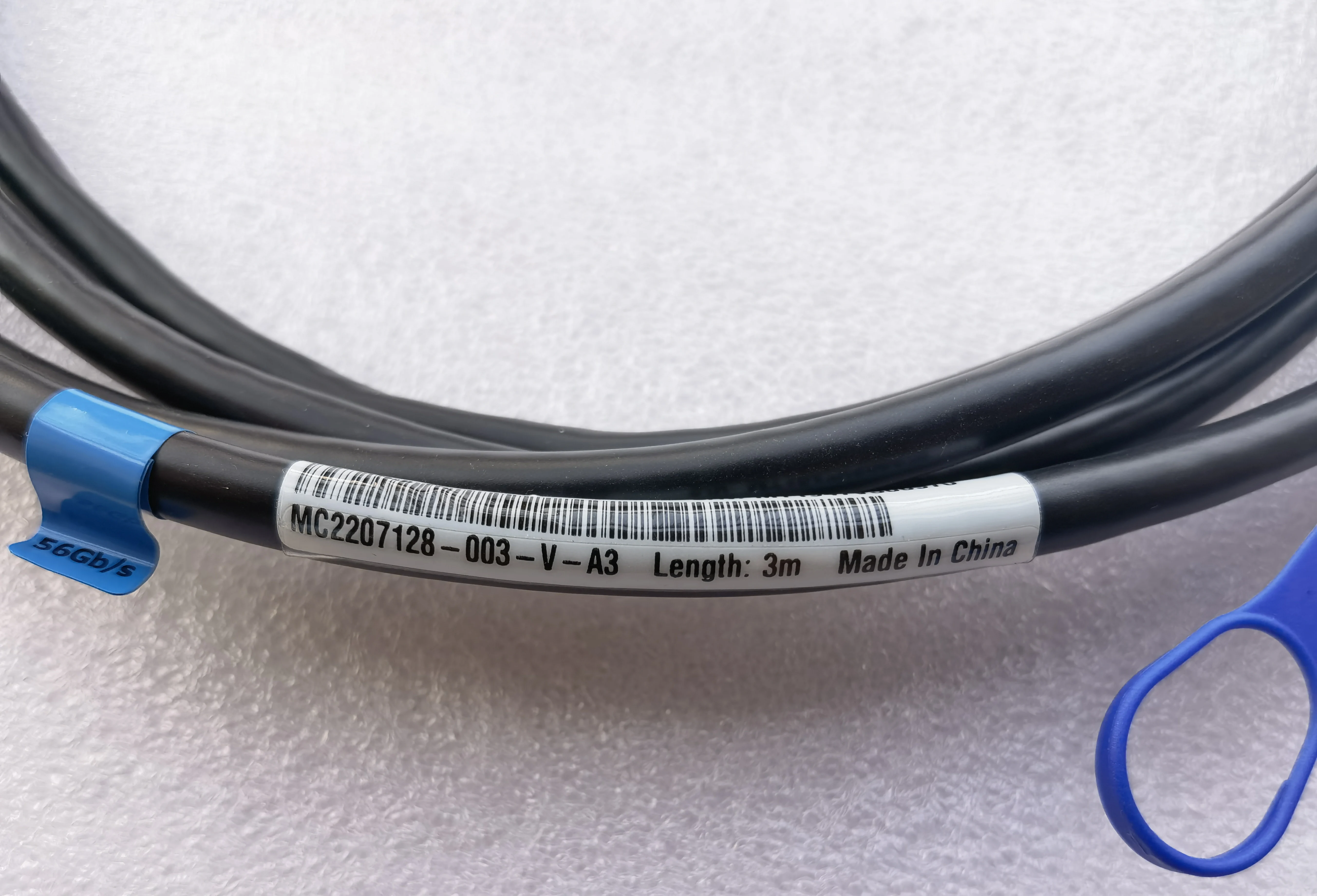 멜라녹스 MC2207128-003 V-A3 패시브 VPI QSFP 구리 케이블, 3m