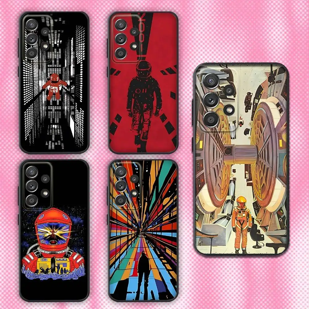 

2001 A S-Space O-Odyssey Phone Case For Samsung Galaxy A13,A21s,A22,A31,A32,A52,A53,A71,A80,Soft Black Shell