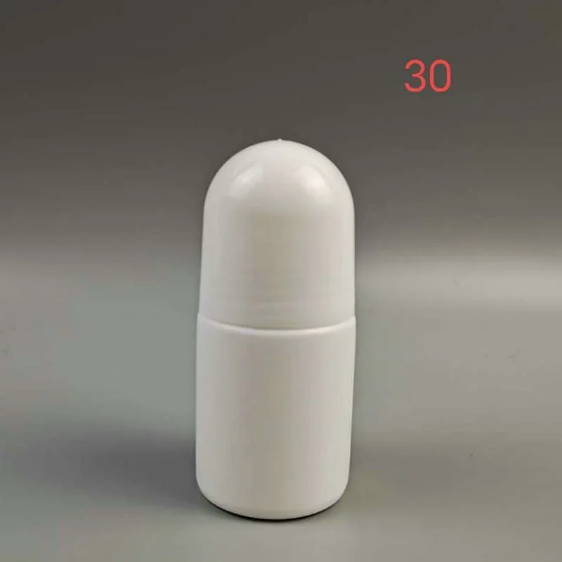 10Pcs 30ml/50ml/100ml Plastic Roller Ball Essential Oil Bottles Mist Container Travel Refillable Bottle DIY Deodorant