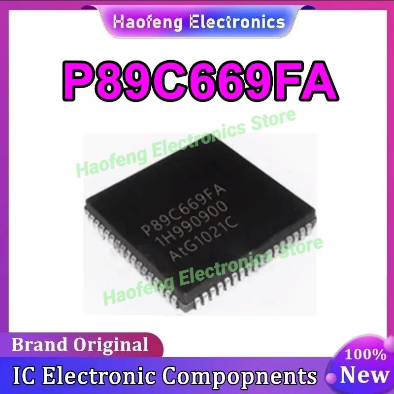 

P89C669FA P89C61X2BA P89C668HFA P89C668HBA PLCC-44 IC chipset New in stock