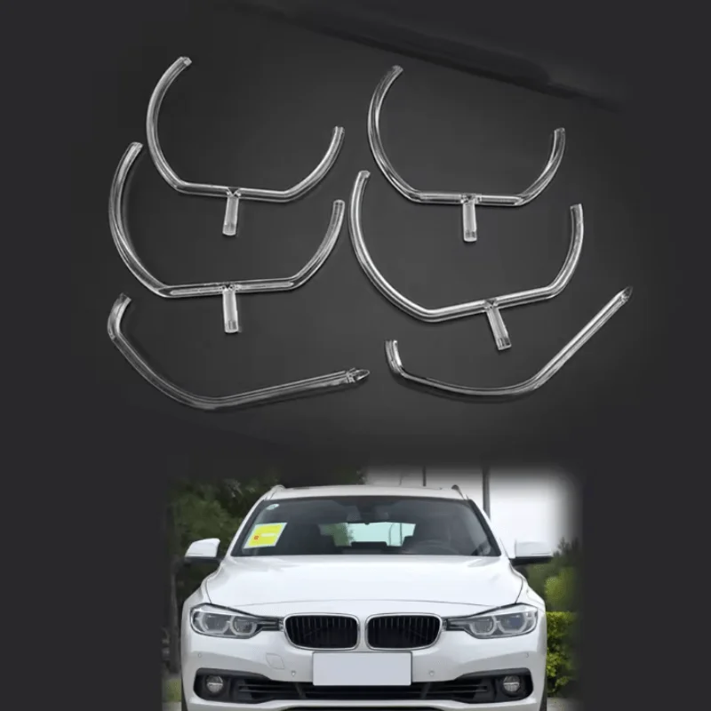 

Acrylic Tubes For BMW 3 Series F30 F35 2016 2017 2018 Car LED Headlight DRL Daytime Running Lights Guide Plate Pair