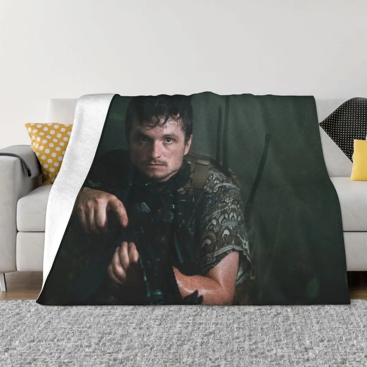 

Josh Hutcherson 001231 Plush pet blankets beach blanket Sofa bed blanket Thin Wadding Blanket Throw Blanket