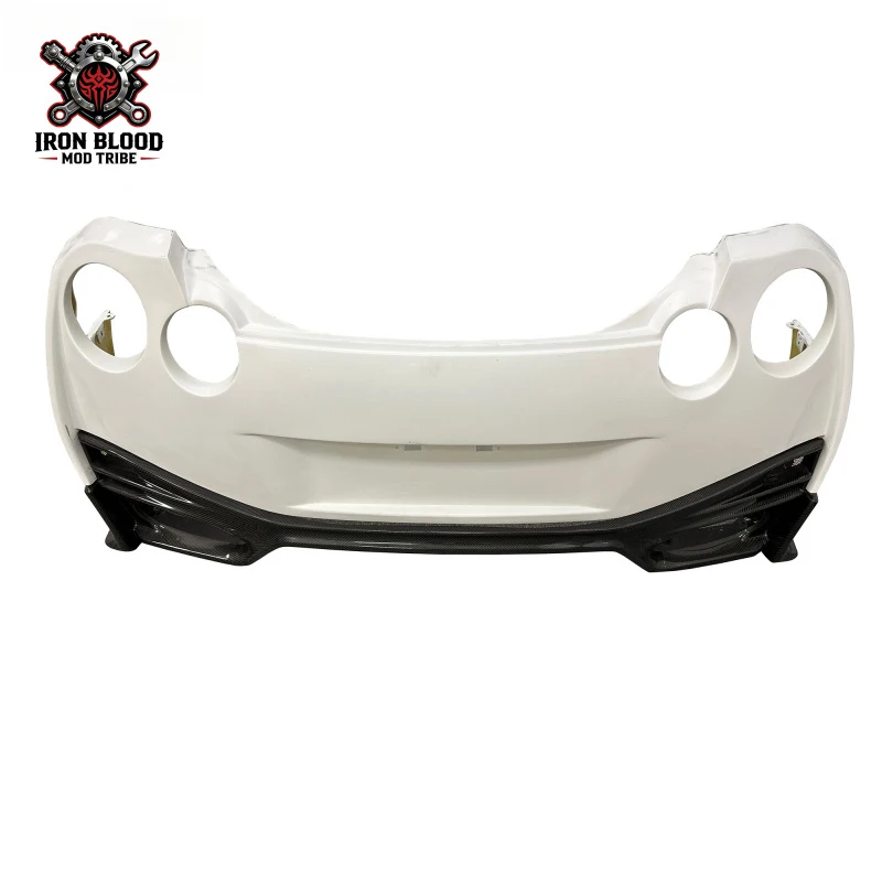 Suitable forNismo Style Partial Half Carbon Fiber Car Body Kit Rear Bumper Nissan GTR R35 2008-2016