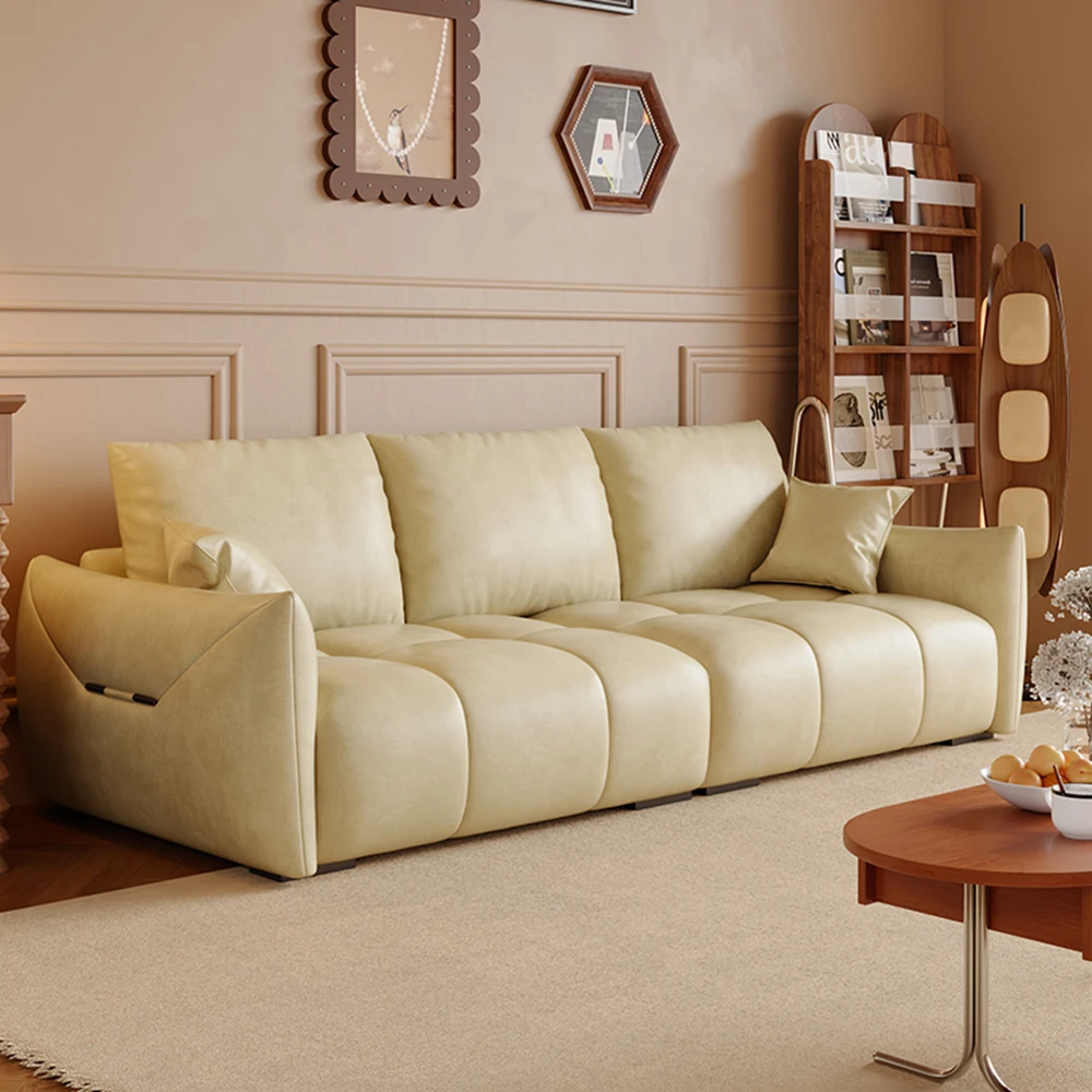 

Unique Black Sofa Living Room Queen Pillow Nordic Reading Sofa Single Background Wall Canape Designer Muebles Lounge Furniture