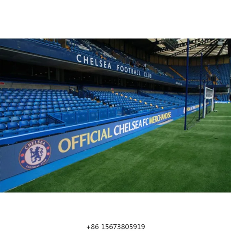 Football Stadium Perimeter Outdoor Indoor Full Color P6 P8 P10 Large Led Display Stadium Led Display