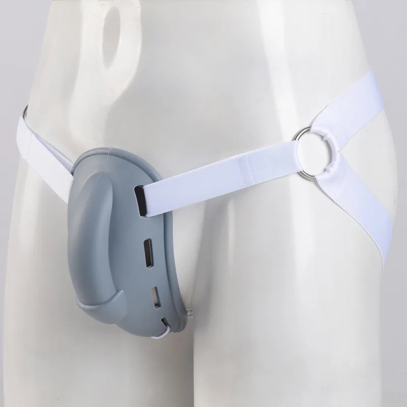 

Men's Bulge Pad Cushion Jockstrap U-shaped Front Crotch Large Protective Pad Underwear Open Crotch Thong Buttockless Underpants