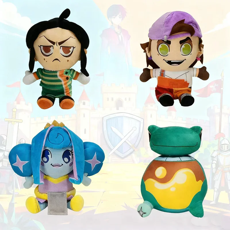 

28/30CM New Cute Creative Anime KNIGHTS OF GUINEVERE Plush Hugging Sleep Doll Cartoon Movie Figure Peripheral Toy Gift For Kids