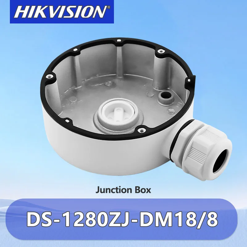 Hikvision Junction Box For IP Camera Indoor Outdoor Aluminum CCTV Accessorie Water-Proof Bracket DS-1280ZJ-DM8 DS-1280ZJ-DM18