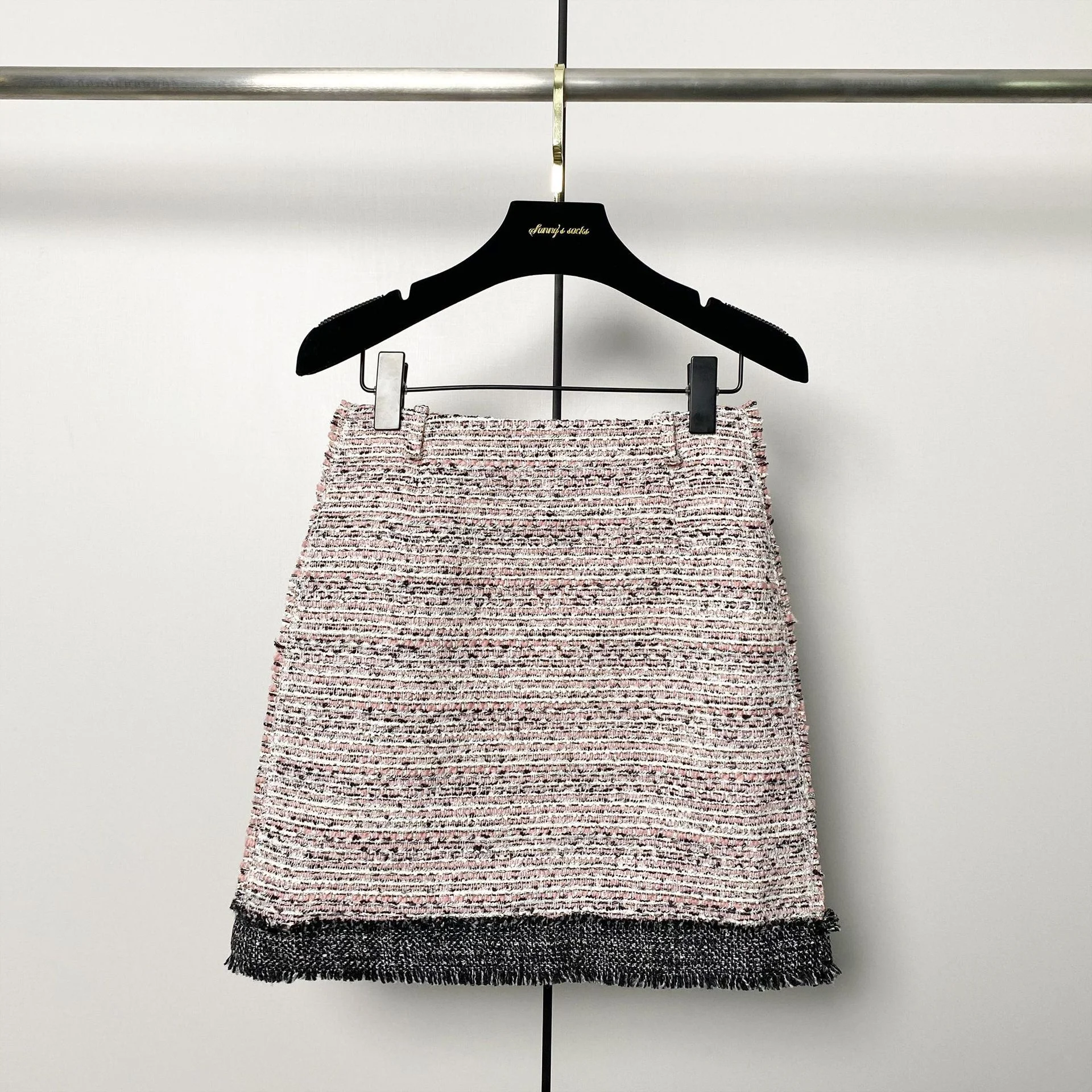 

Весна-лето 2024: Модная универсальная короткая юбка из грубого твида, элегантная, женственная, DZ Sle, притягательная, на все сезоны