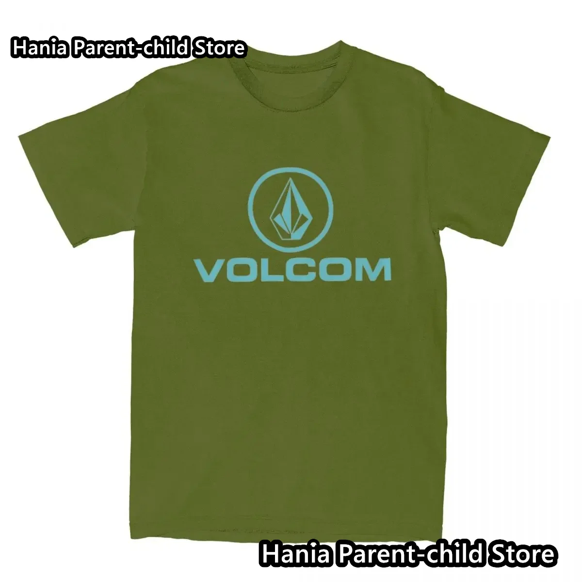 Volcoms Stones 3D Prited Mens And Children Size T-shirts Summer Short Sleeve Crewneck Tops Kids Boys Oversized Tees