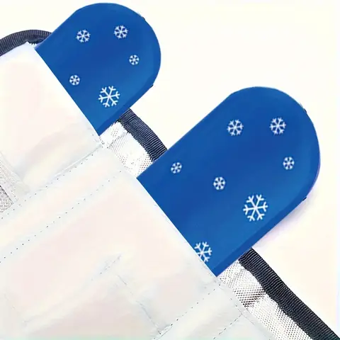1/6 st insulingel-ispåse återanvändbar kylpåse kyld isremsa kall isolering ispåse för smärtlindring medicinförvaring 12 best sales kall gel - №2