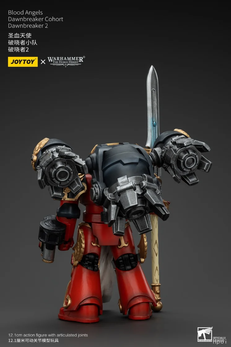 

【SF】 JOYTOYS 1/18 Action Figure Warhammer 40K Blood Angels Dawnbreaker Cohort Dawnbreaker 2 Prime Model Toy Gift