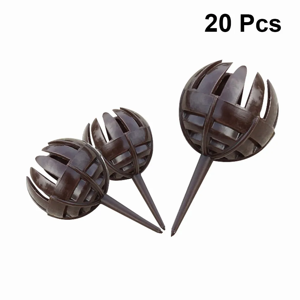 

20Pcs Fertilizer Baskets Plastic Set Large Small for Garden Bonsai Plant Container Holder Outdoor Use