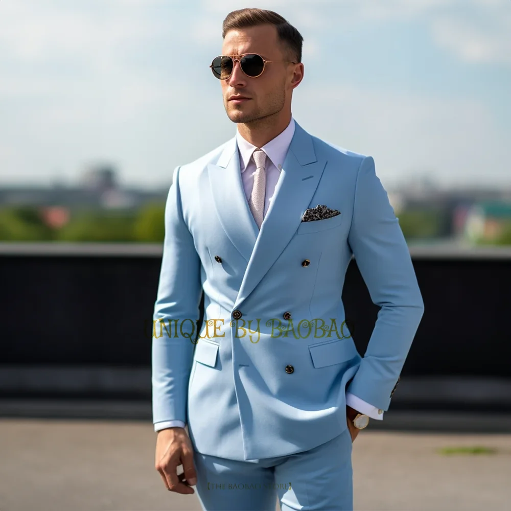 

Men 2-piece suit (jacket+pants) satin peak lapel blazer groom wedding engagement ball dinner party formal occasion custom tuxedo