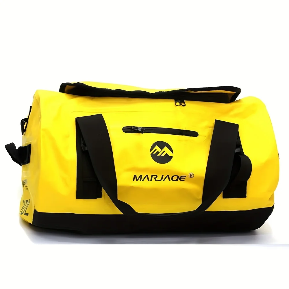 

1pc Waterproof Portable Luggage Bag for Outdoor Travel - Large Capacity and Rainproof