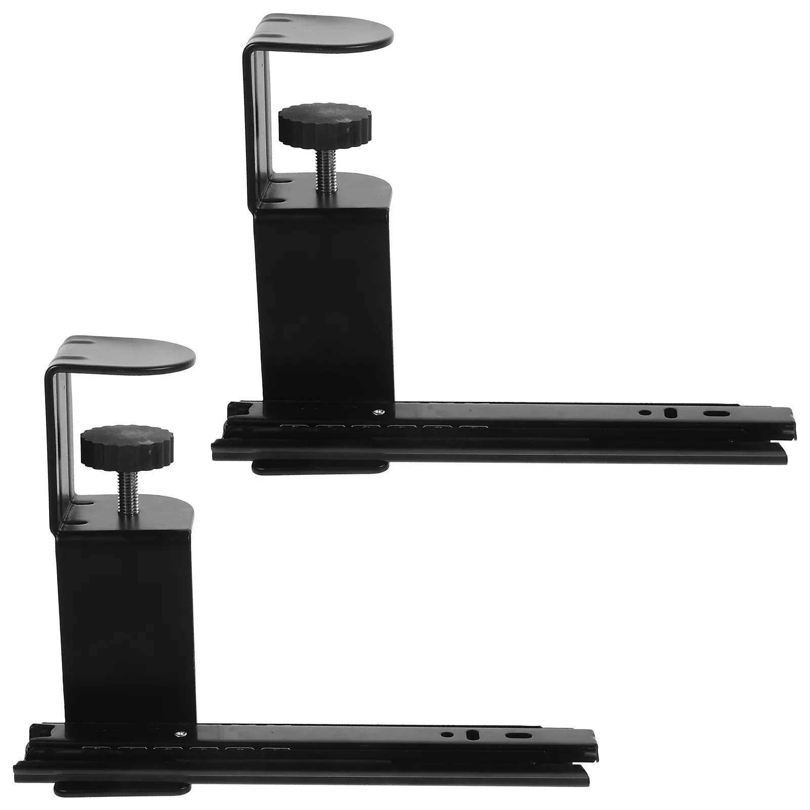 2Sets Desktop Extension Board Adjustable Desk Extender Keyboard Hand Support Bracket Ergonomic Keyboard Stand Large Workspace