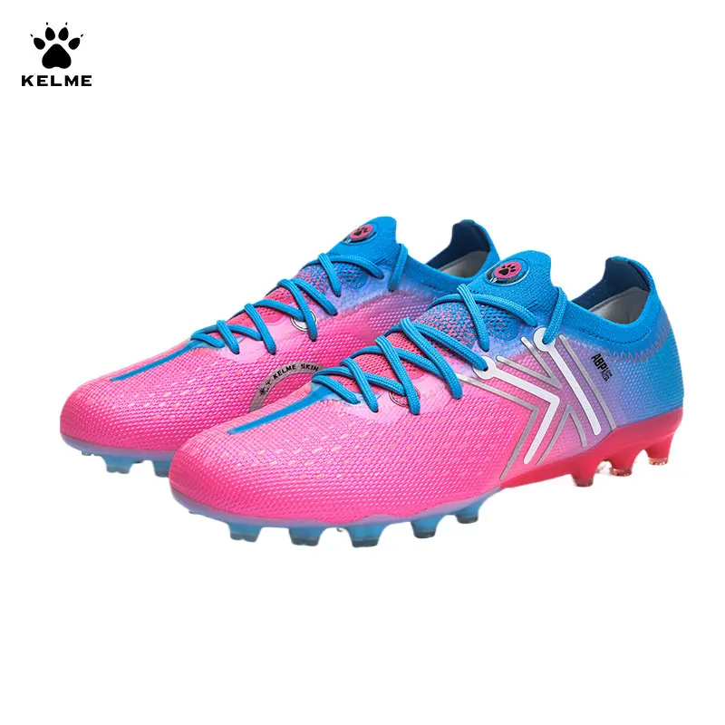 KELME Next Top Football Shoes Natural Artificial Grass Professional Competition Training Mg Soccer Shoes Anti Slip