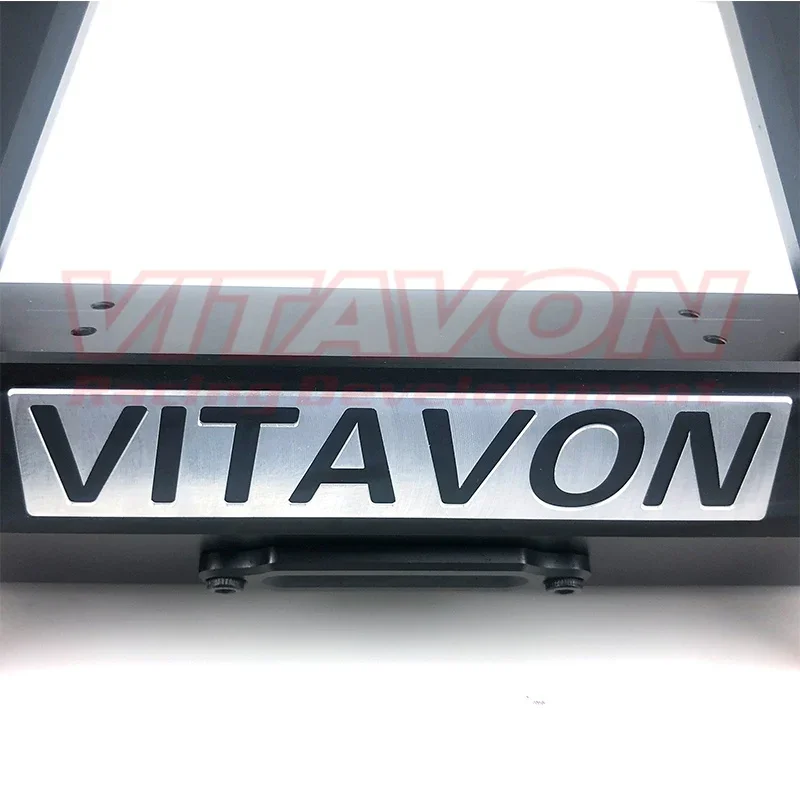 VITAVON-parachoques delantero y trasero de aluminio CNC 7075, SCX6 montaje para Axial, Jeep Wrangler Trail Honcho 1/6