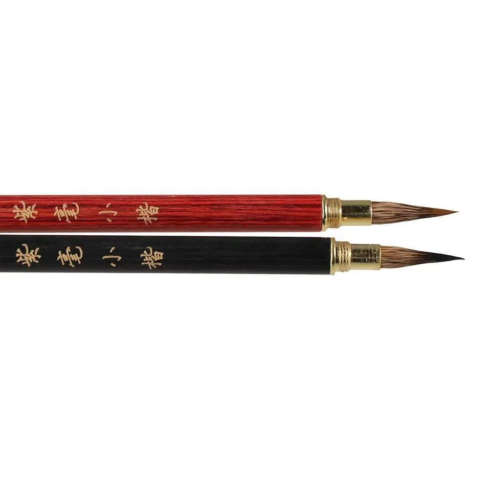 Calligraphy Brush Art Paint Brush Oil Painting Crisperding Chinese Calligraphy Brush Wolf Hair Wooden Handle