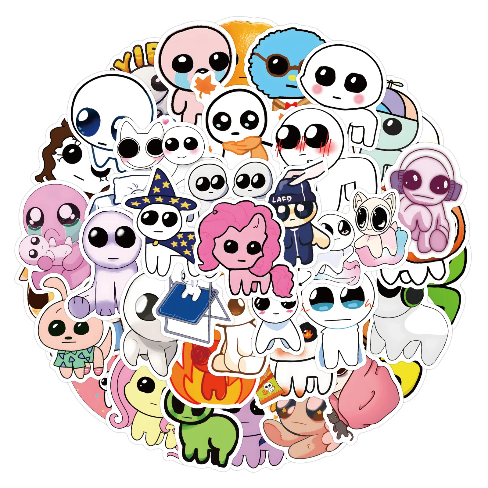 

10/50PCS TBH Autism Creature Yippies Stickers Graffiti DIY Laptop Scrapbook Skateboard Photo Album Phone Decoration Sticker Toy