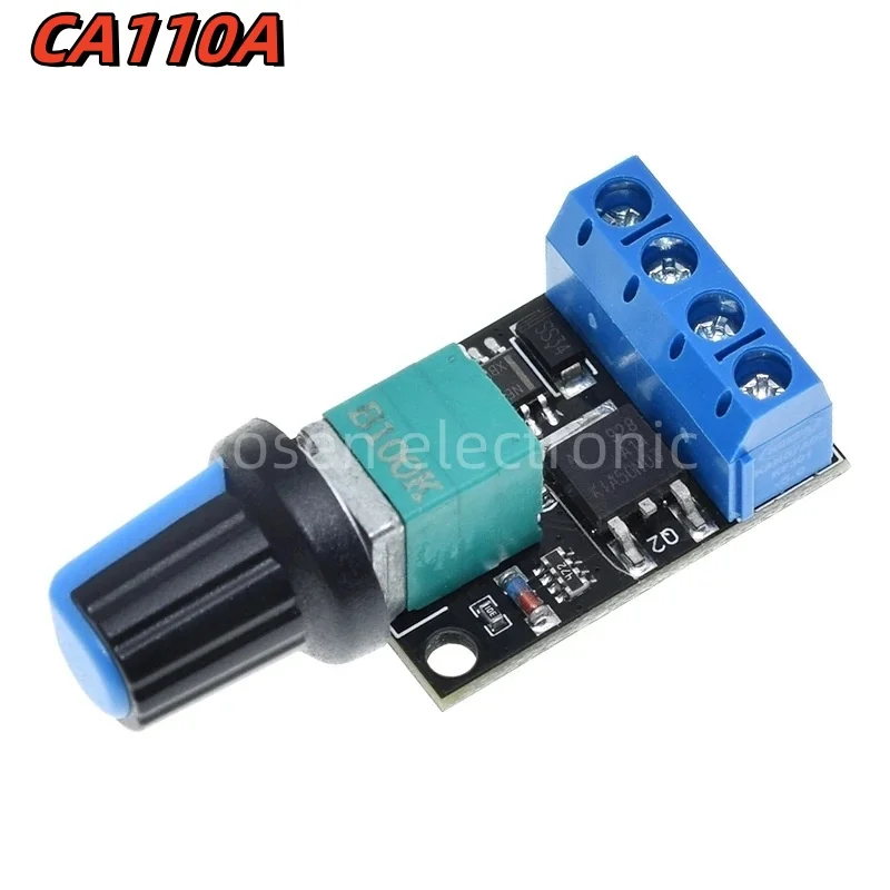 CA110A PWM DC Motor Governor 5-16V 10A Switch Function LED Bulb Dimmer Speed Regulation Modules Hot Voltage Regulators PWM Speed