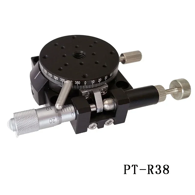 

BC PT-R38 precision fine-tuning slide table, manual displacement rotary table, size 38mm, bearing weight 1kgf (9.8N)
