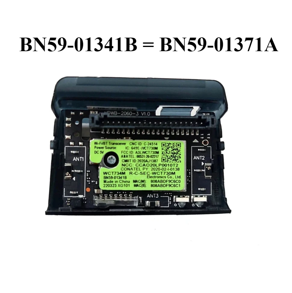 BN59-01341B 649E-WCT730M A3LWCT730M Compatible with BN59-01371A 649E-WCT730M WCT733M A3LWCT730M Wi-Fi Bluetooth Wireless Module