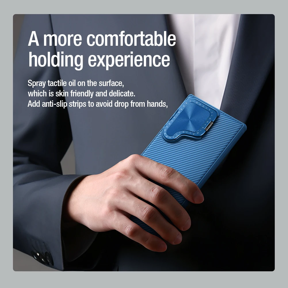 

Чехол Nillkin для Samsung Galaxy S24 Ultra 5G, матовая оправа из ТПУ, полная защита камеры, задняя крышка