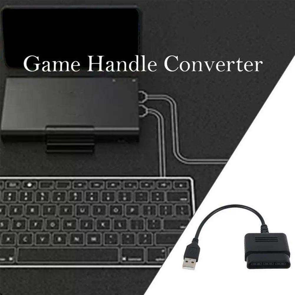 For PS2 PlayStation 2 GamePad To 3 PS3 Handle Cable Adapter PS2 To PS3 PC Video Converter For Gaming Controller Game Access V7U8