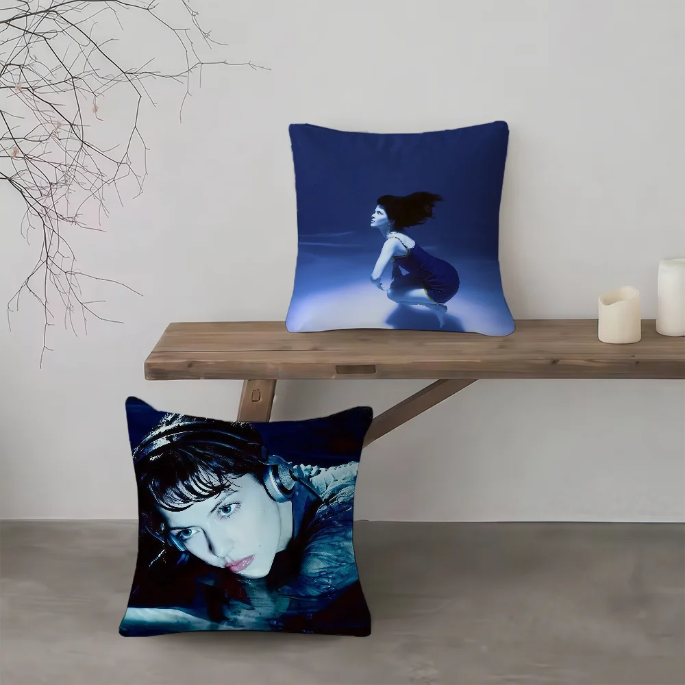 cushion cover Fashionable Style Singer pillowcase Comfortable The sofa Bedroom Submarine M-Marias Personalized Decoration