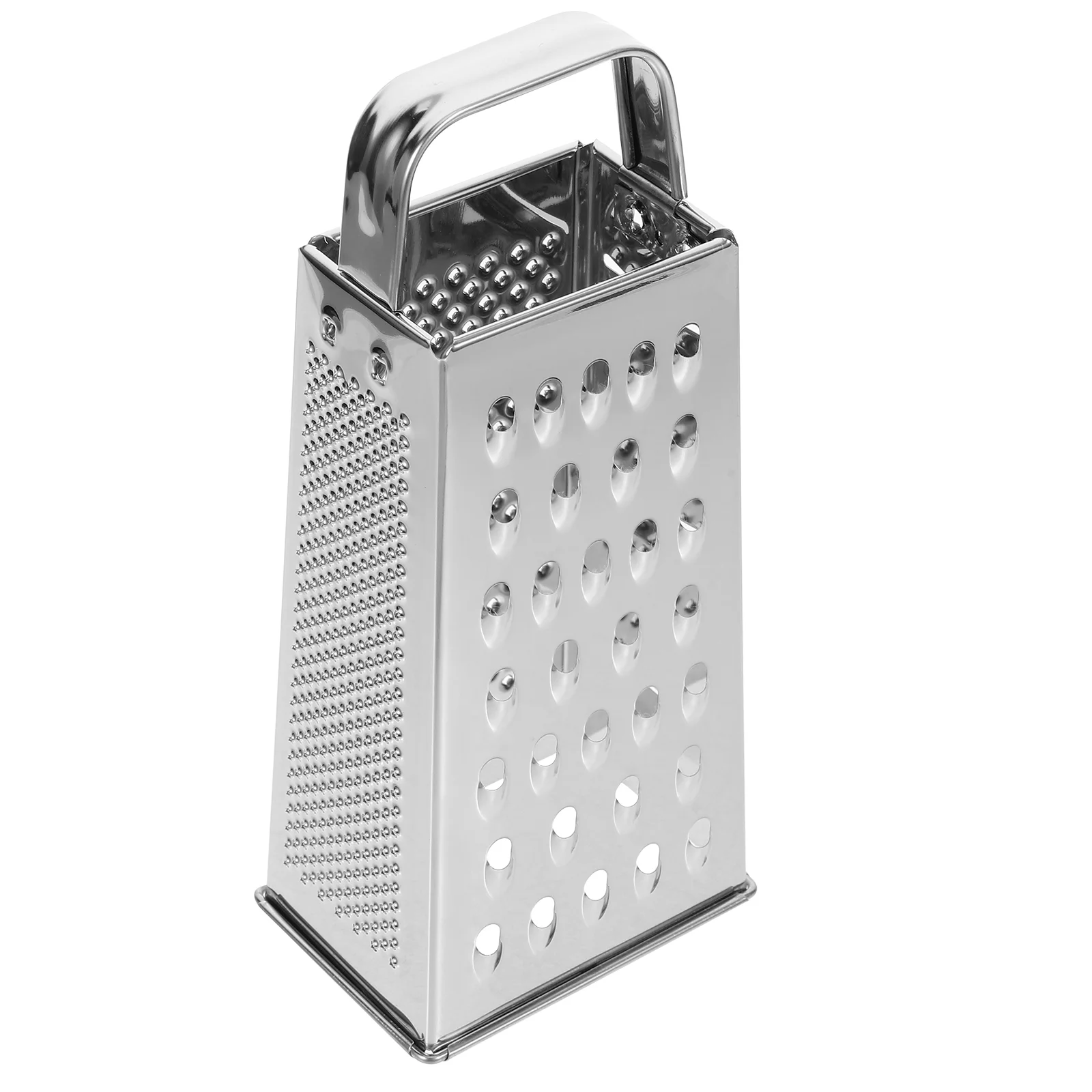 Premium Harm Safe Four sided Vegetable Handheld Vegetable Grater Stainless Steel Kitchen Tool for Healthy Meals