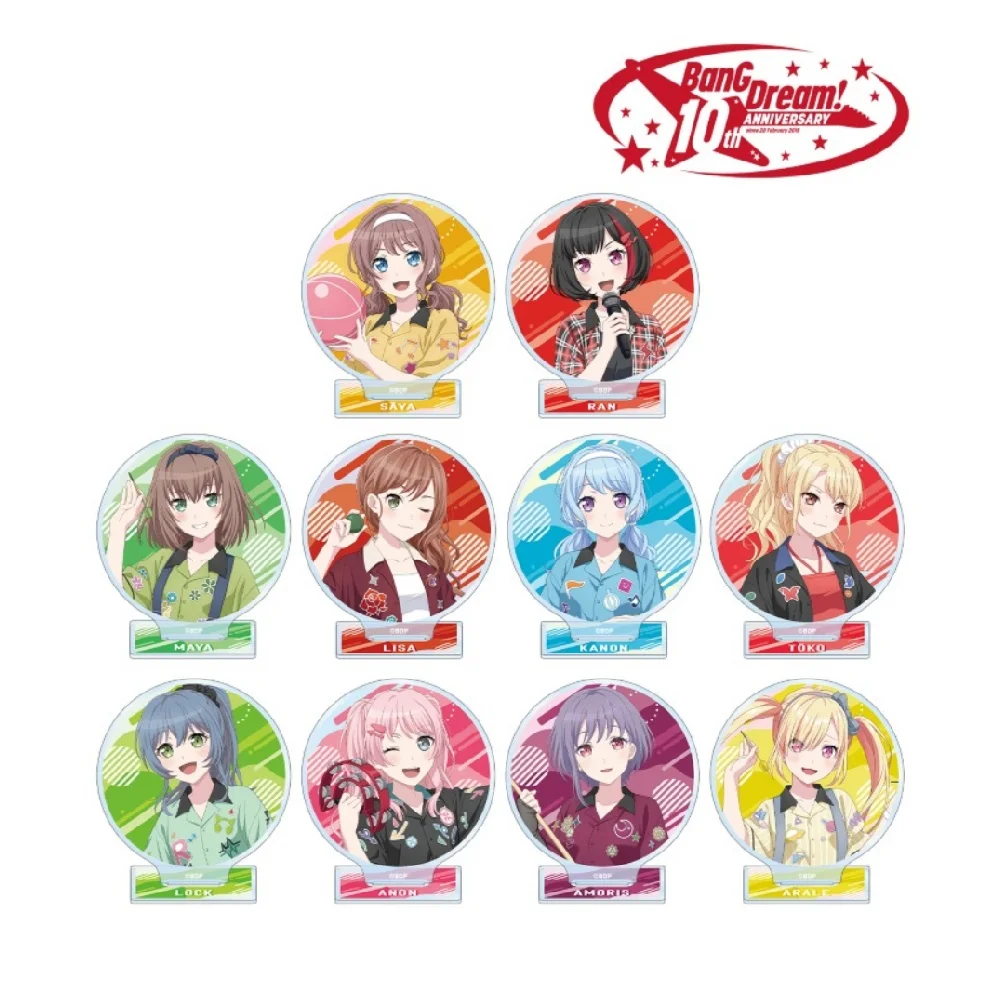 Акриловая фигурка-подставка «Аниме BanG Dream Amoris»: Ютенджи Ньяму, украшение для стола, милый кавайный декор для комнаты, брелок для девочек, подарок