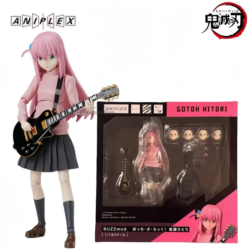 

Original in Stock Aniplex BUZZmod 1/12 Bocchi The Rock GOTOH HITORI Anime Figures Action Collection Model Toys Gifts