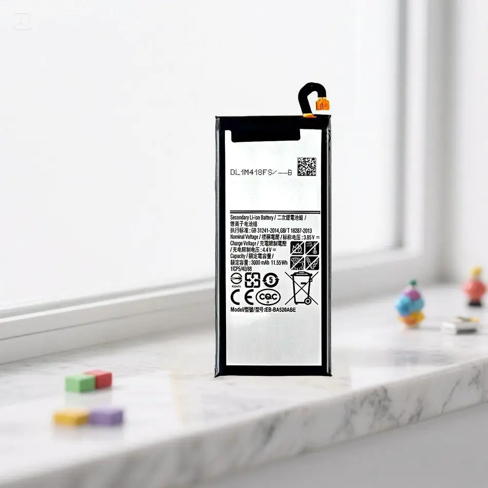 

Mobile Phone Battery 3000Mah Reliable Power Supply For Samsung Galaxy A5 2017 A520 A520F SM-A520F EB-BA520ABE