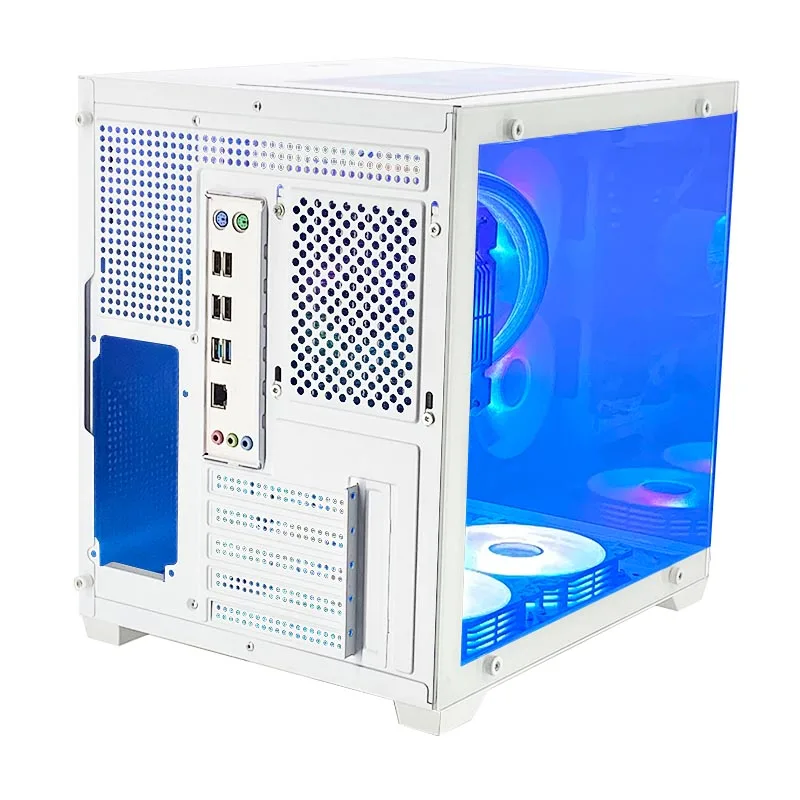 

PCOOLING Cheap Office cases OEM computer case M-ATX Top power supply PC cabinet tower